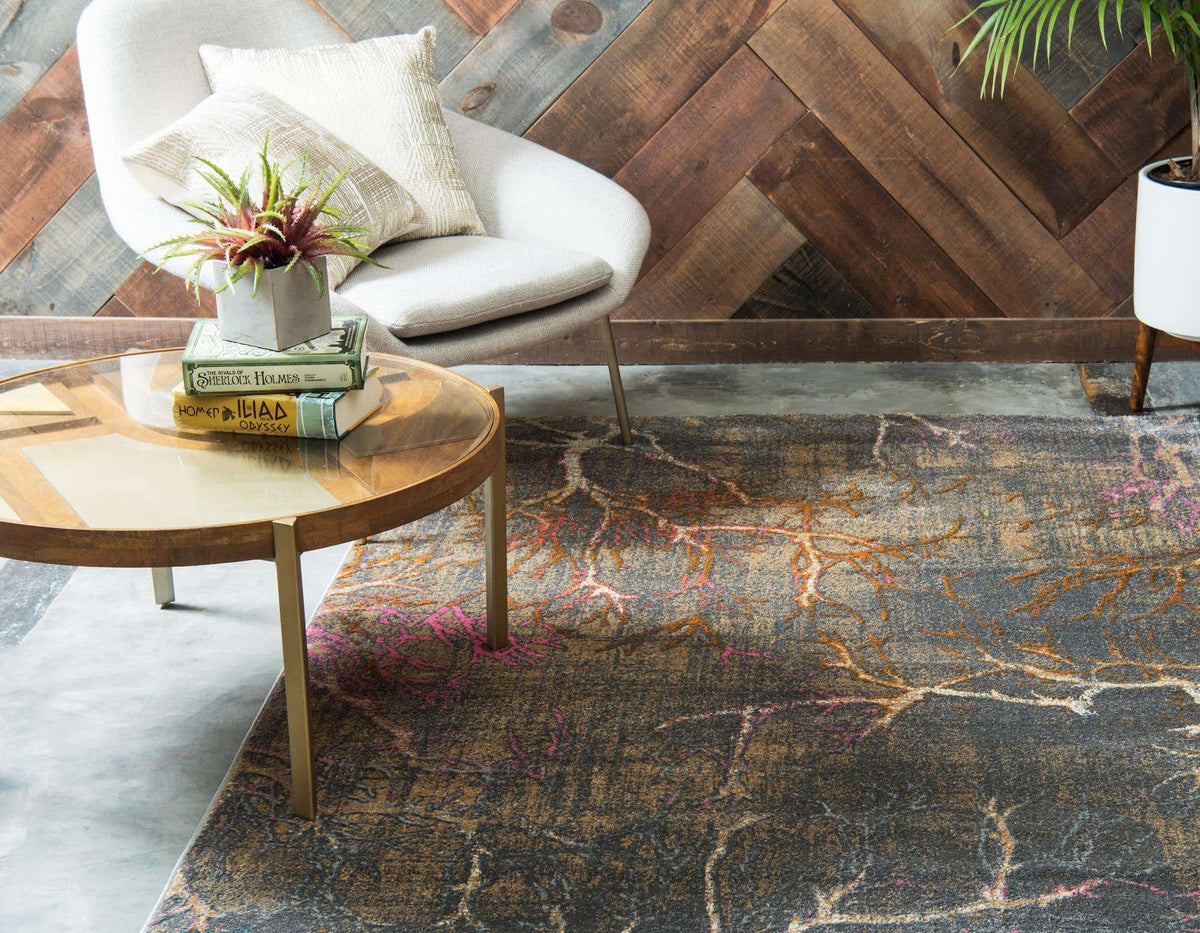Rechteck Teppich Aria in Grau von Hadorn™ - Lifestyle Image