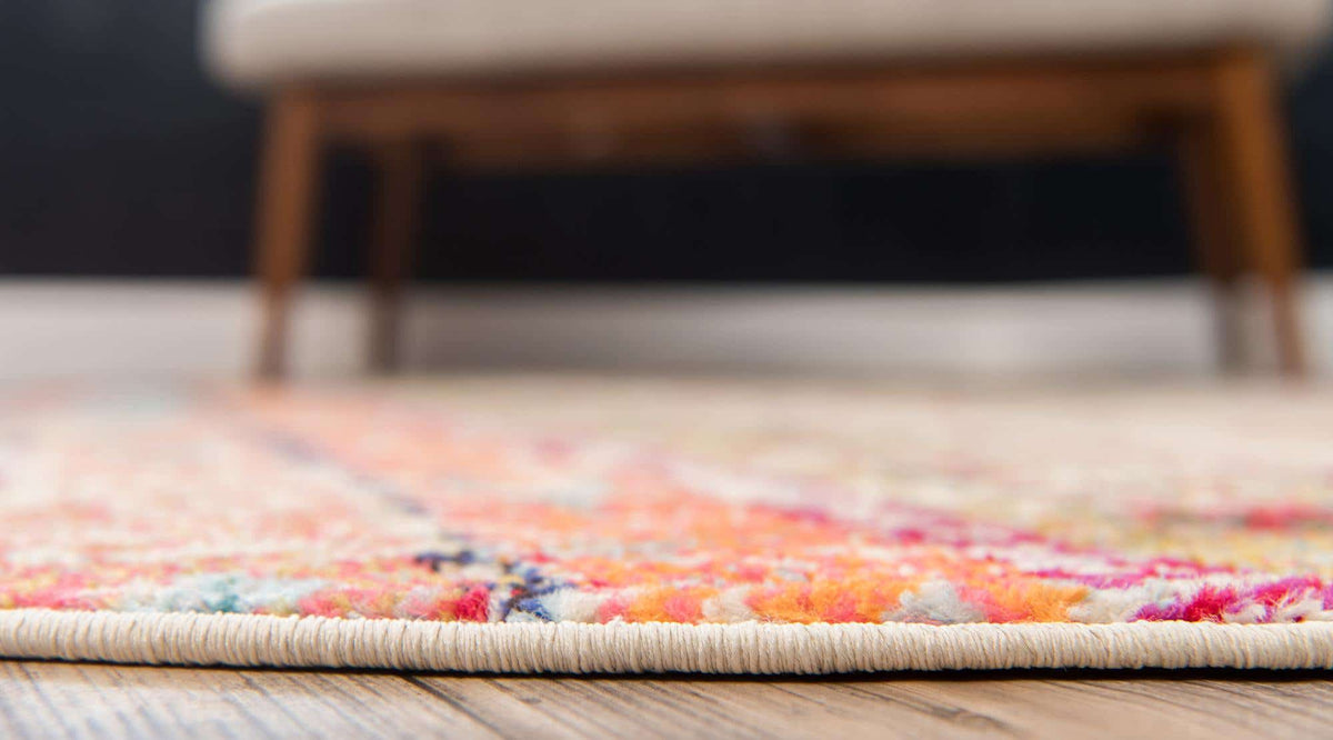 Rund Teppich Santa Fe in Mehrfarbig von Hadorn™ - Lifestyle Image