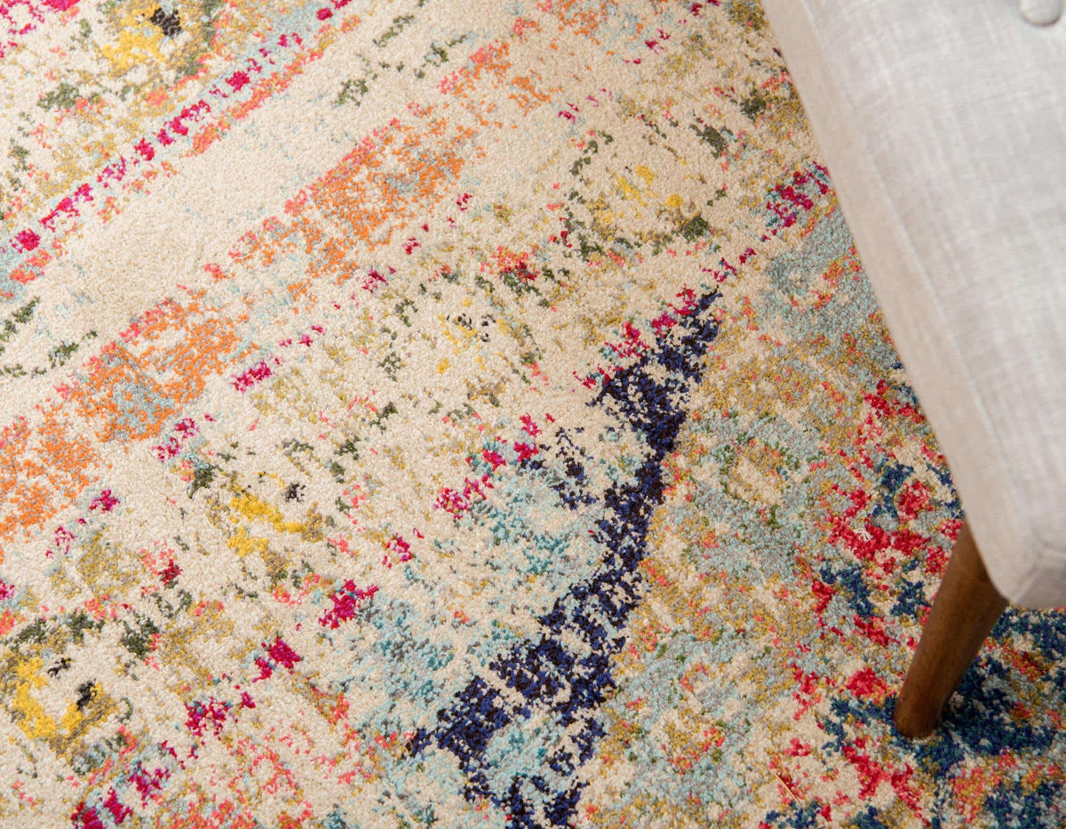 Rund Teppich Santa Fe in Mehrfarbig von Hadorn™ - Lifestyle Image