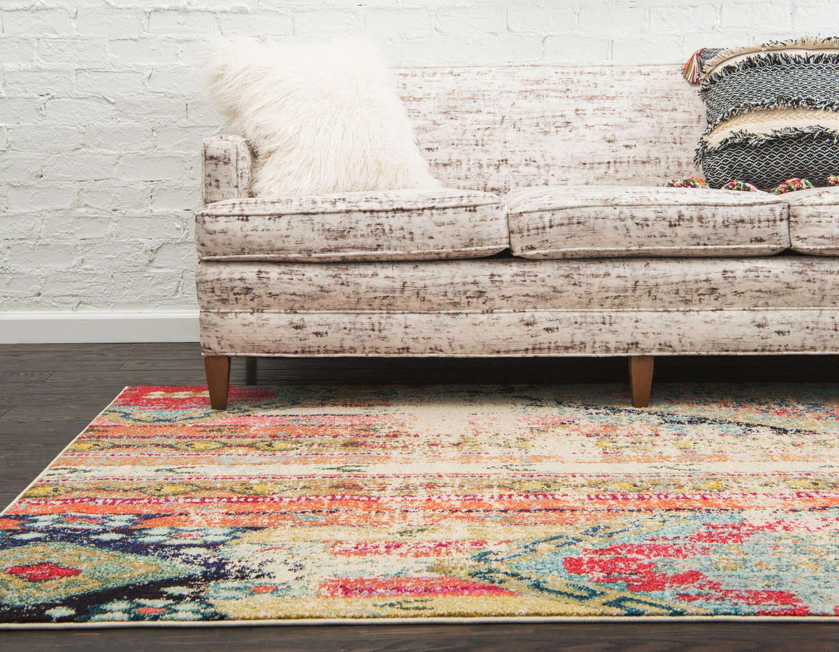 Rechteck Teppich Santa Fe in Mehrfarbig von Hadorn™ - Lifestyle Image