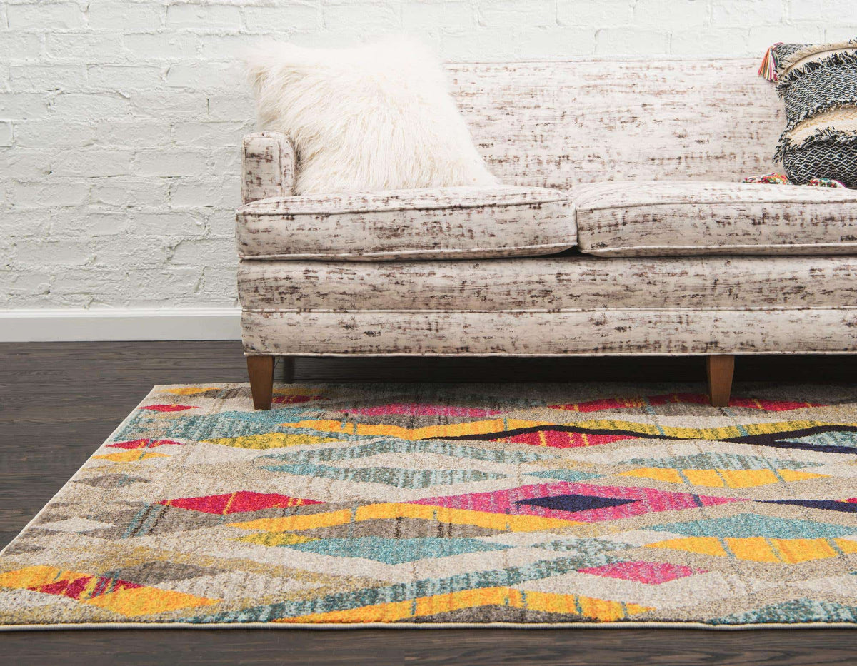 Rechteck Teppich Santa Fe in Mehrfarbig von Hadorn™ - Lifestyle Image