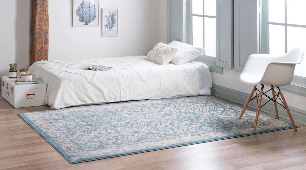 Rechteck Teppich Stockholm in Grün von Hadorn™ - Lifestyle Image