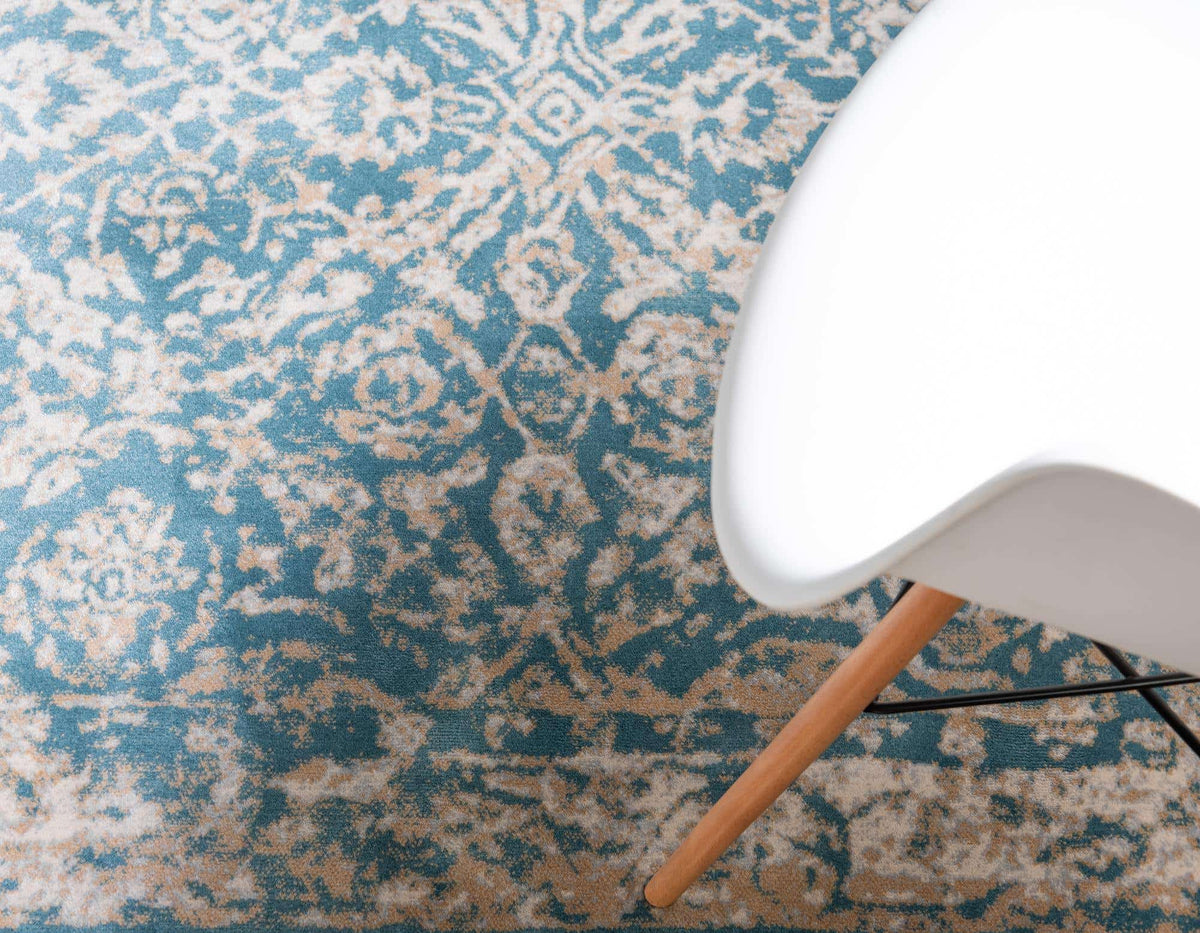Rechteck Teppich Stockholm in Grün von Hadorn™ - Lifestyle Image