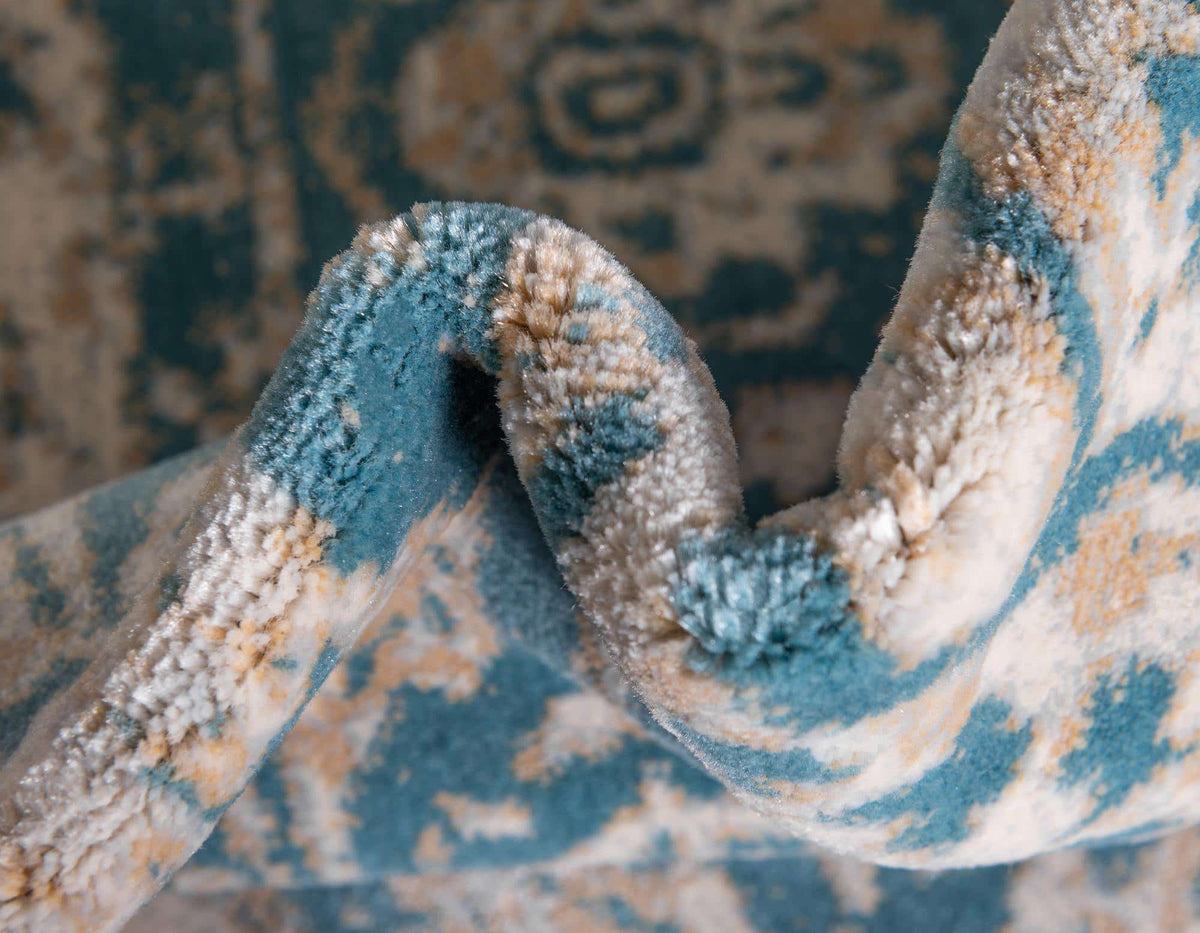 Rechteck Teppich Stockholm in Grün von Hadorn™ - Lifestyle Image