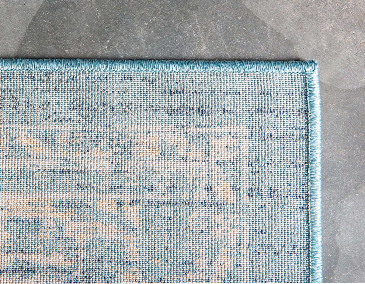 Rechteck Teppich Stockholm in Blau von Hadorn™ - Lifestyle Image