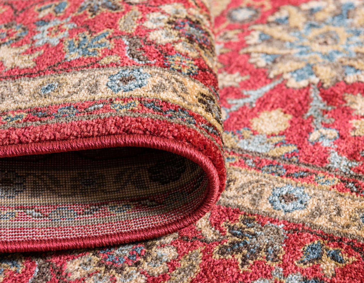 Rechteck Teppich Kensington in Rot von Hadorn™ - Lifestyle Image