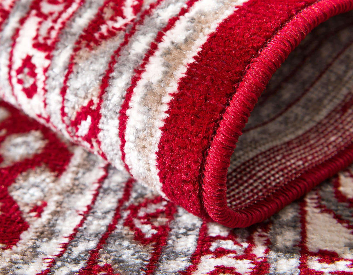 Rechteck Teppich Tribeca in Rot von Hadorn™ - Lifestyle Image