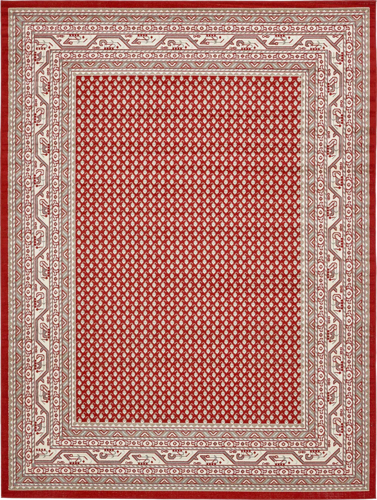 Rechteck Teppich Tribeca in Rot von Hadorn™ - Lifestyle Image