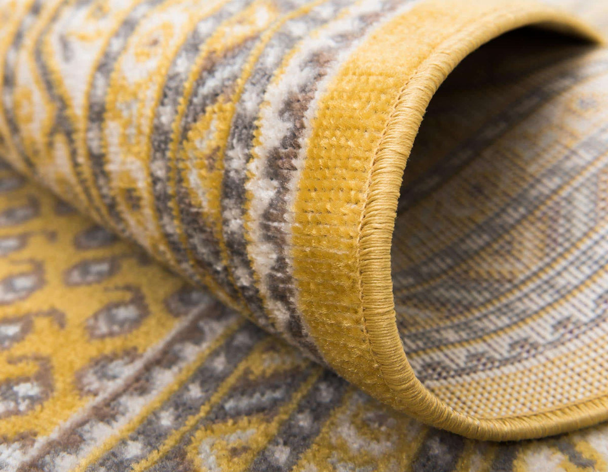 Rechteck Teppich Tribeca in Gelb von Hadorn™ - Lifestyle Image