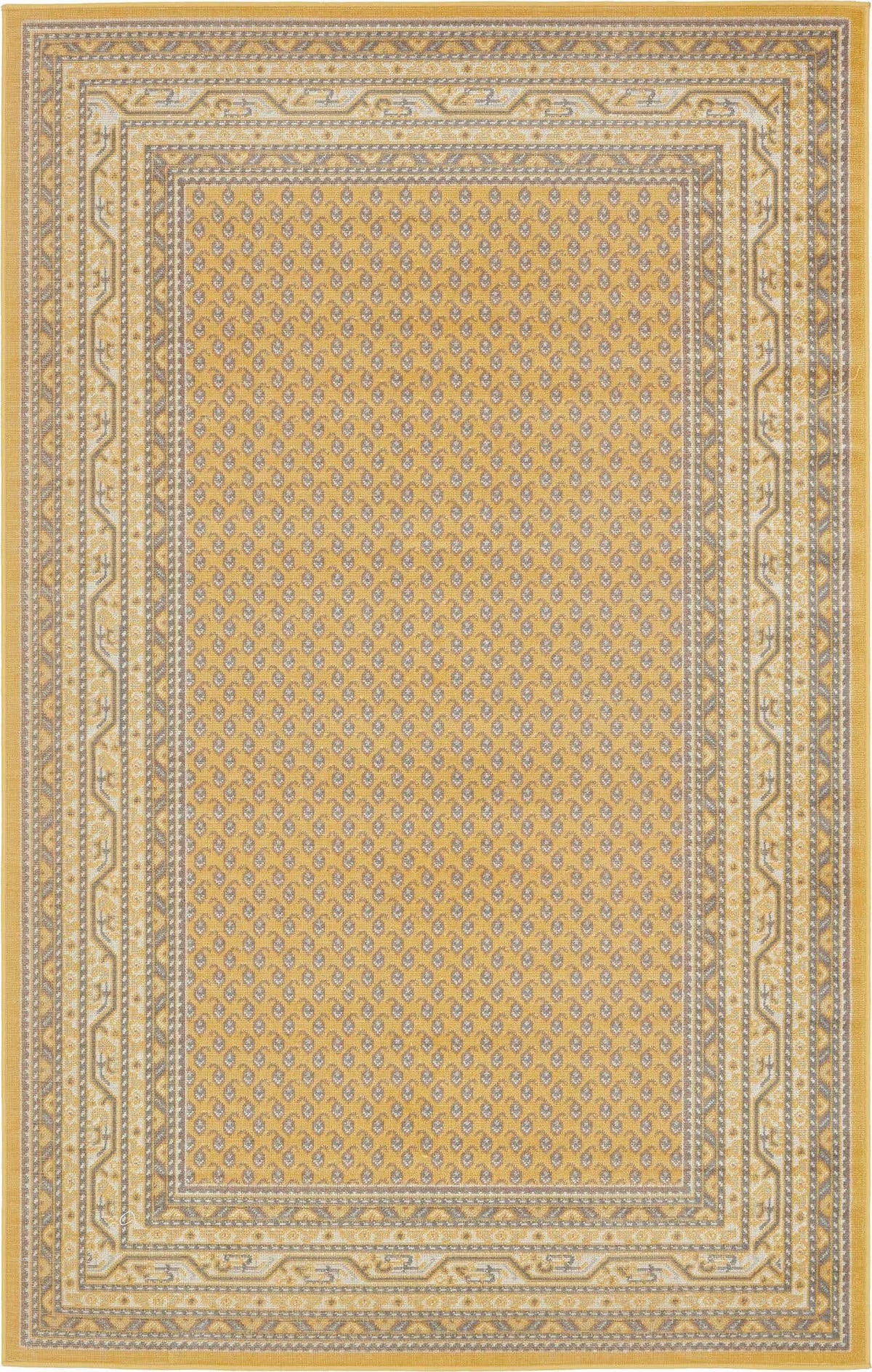 Rechteck Teppich Tribeca in Gelb von Hadorn™ - Lifestyle Image