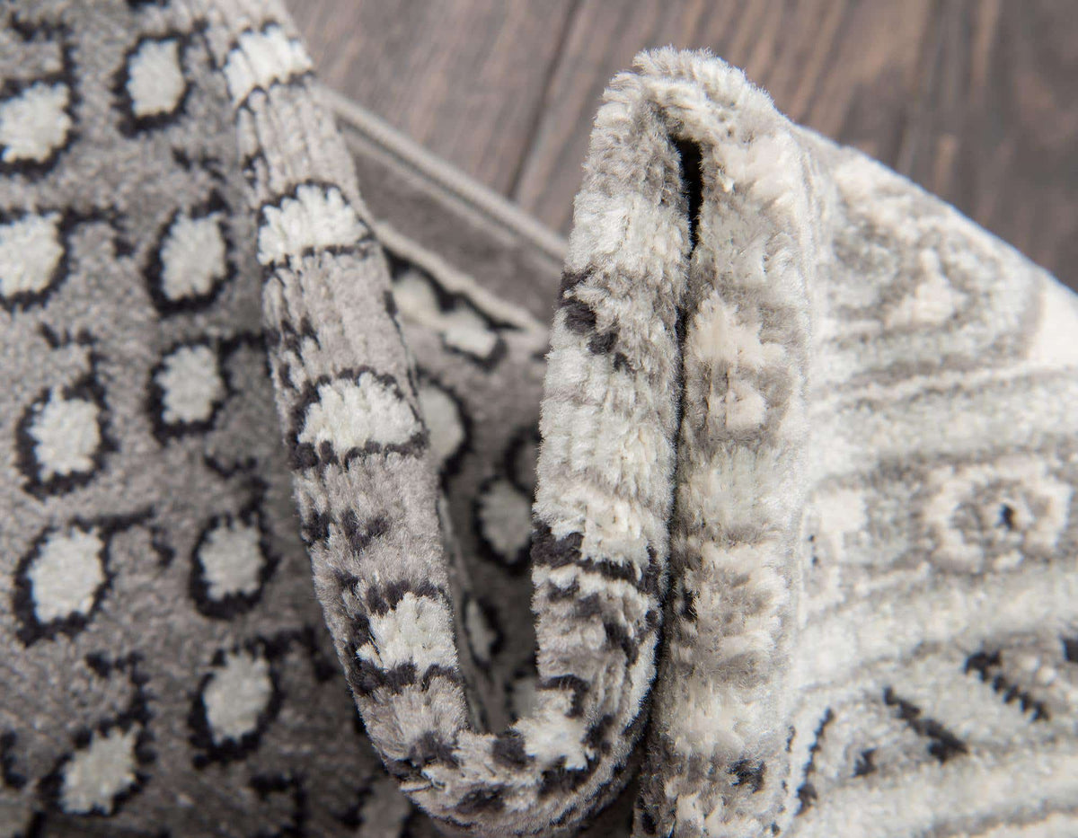 Rechteck Teppich Tribeca in Grau von Hadorn™ - Lifestyle Image