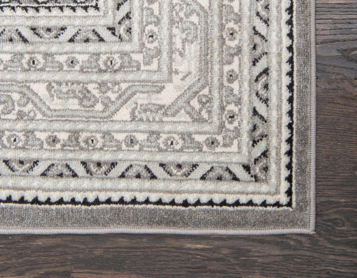 Rechteck Teppich Tribeca in Grau von Hadorn™ - Lifestyle Image