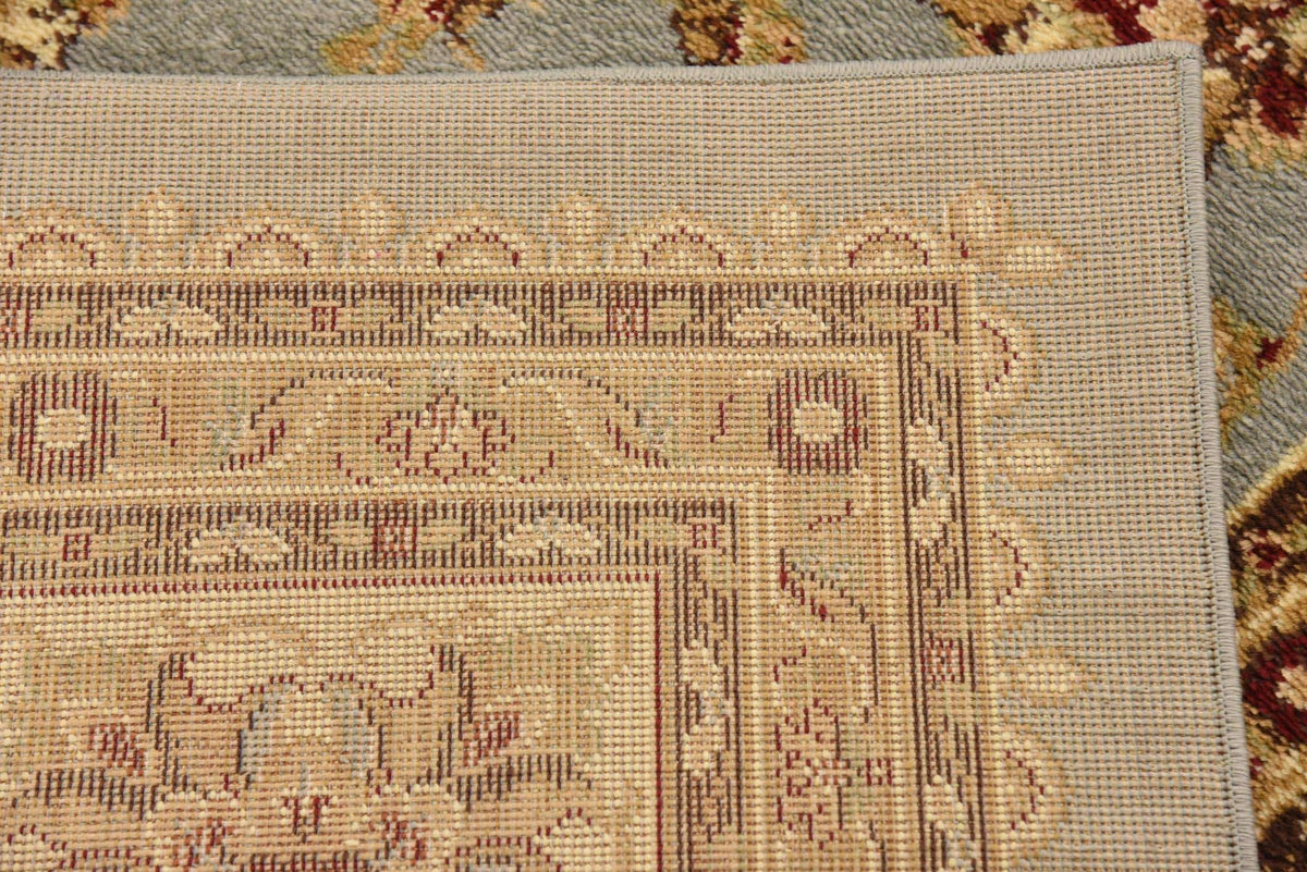 Rechteck Teppich Classic Agra in Hellblau von Hadorn™ - Lifestyle Image