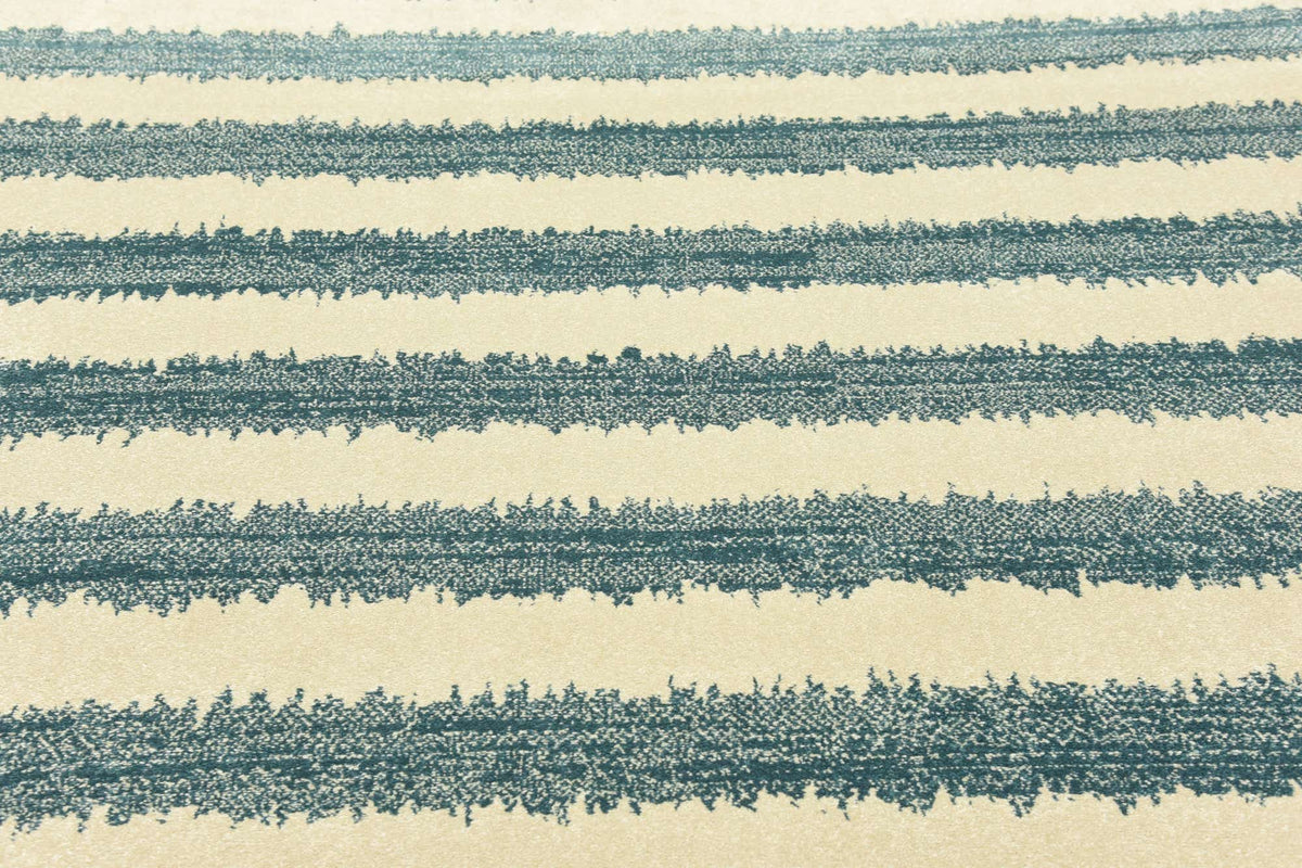 Quadratisch Teppich Dimensions in Blau von Hadorn™ - Lifestyle Image