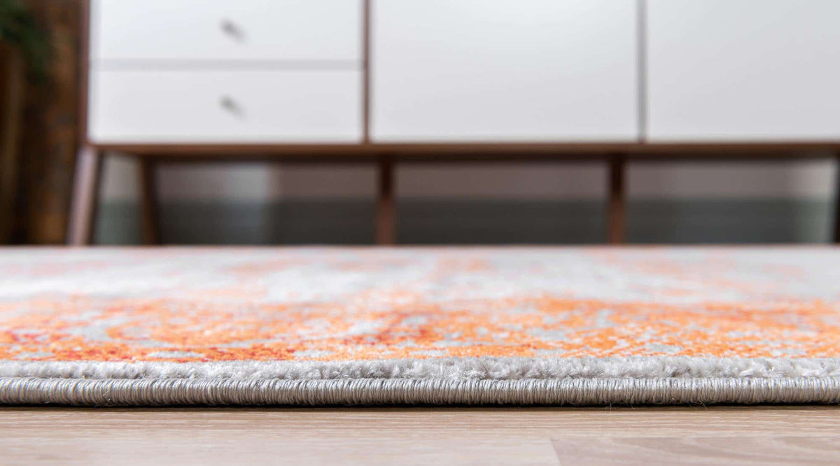 Rechteck Teppich New Vintage in Terrakotta von Hadorn™ - Lifestyle Image