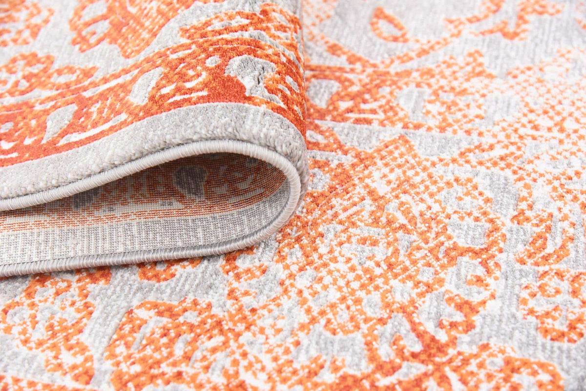 Rechteck Teppich New Vintage in Terrakotta von Hadorn™ - Lifestyle Image