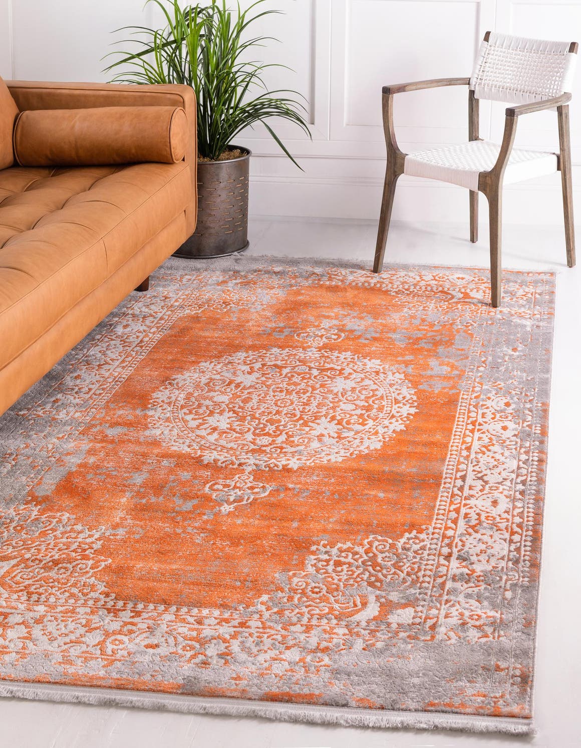 Rechteck Teppich New Vintage in Rot von Hadorn™ - Lifestyle Image