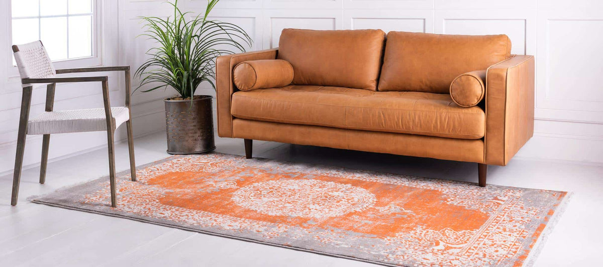 Rechteck Teppich New Vintage in Rot von Hadorn™ - Lifestyle Image