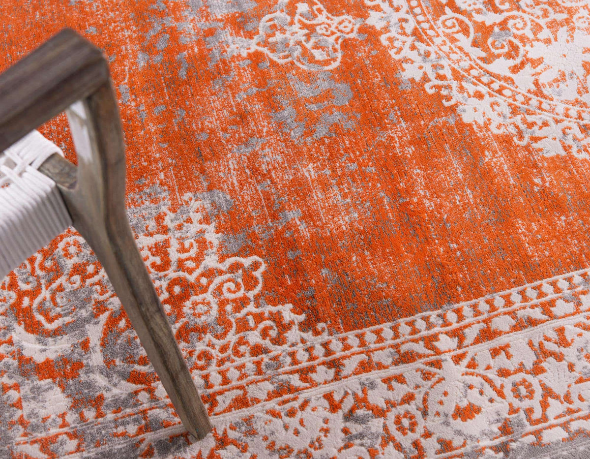 Rechteck Teppich New Vintage in Rot von Hadorn™ - Lifestyle Image
