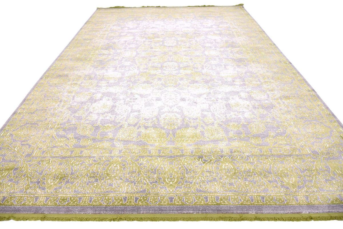 Rechteck Teppich New Vintage in Hellgrün von Hadorn™ - Lifestyle Image
