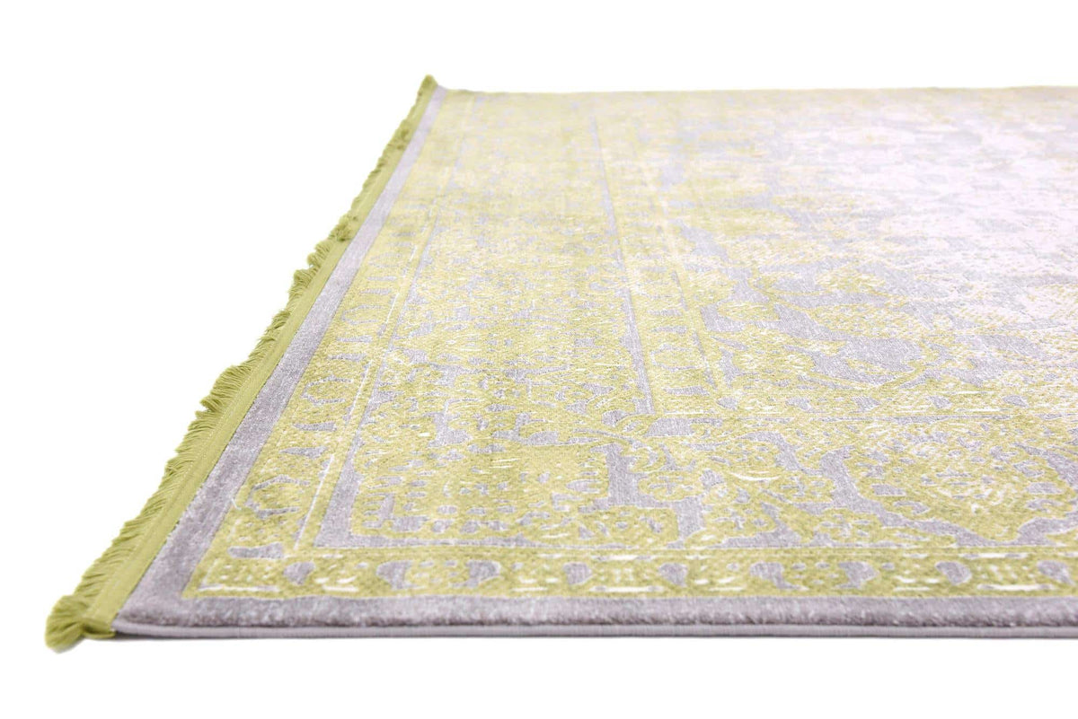 Rechteck Teppich New Vintage in Hellgrün von Hadorn™ - Lifestyle Image