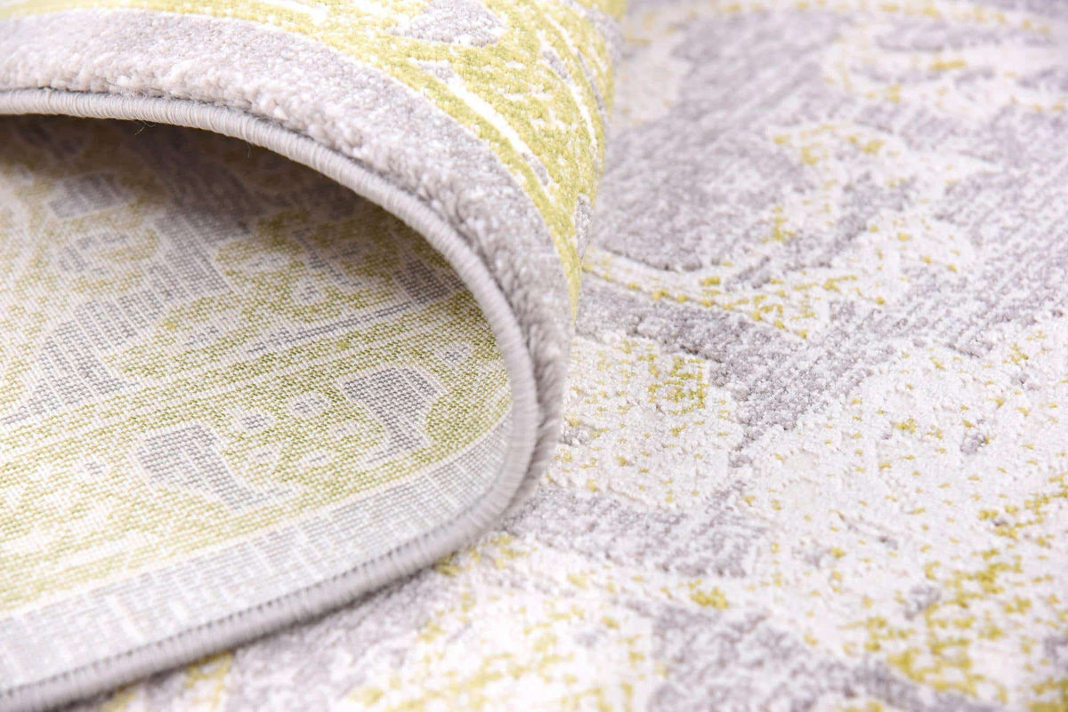 Rechteck Teppich New Vintage in Hellgrün von Hadorn™ - Lifestyle Image