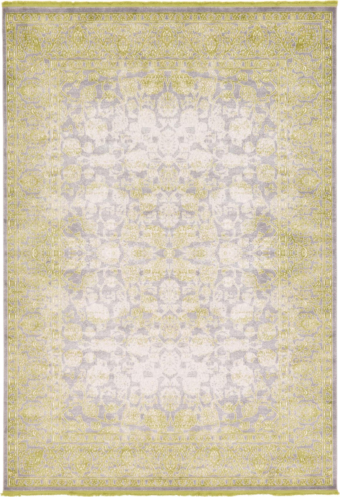 Rechteck Teppich New Vintage in Hellgrün von Hadorn™ - Lifestyle Image