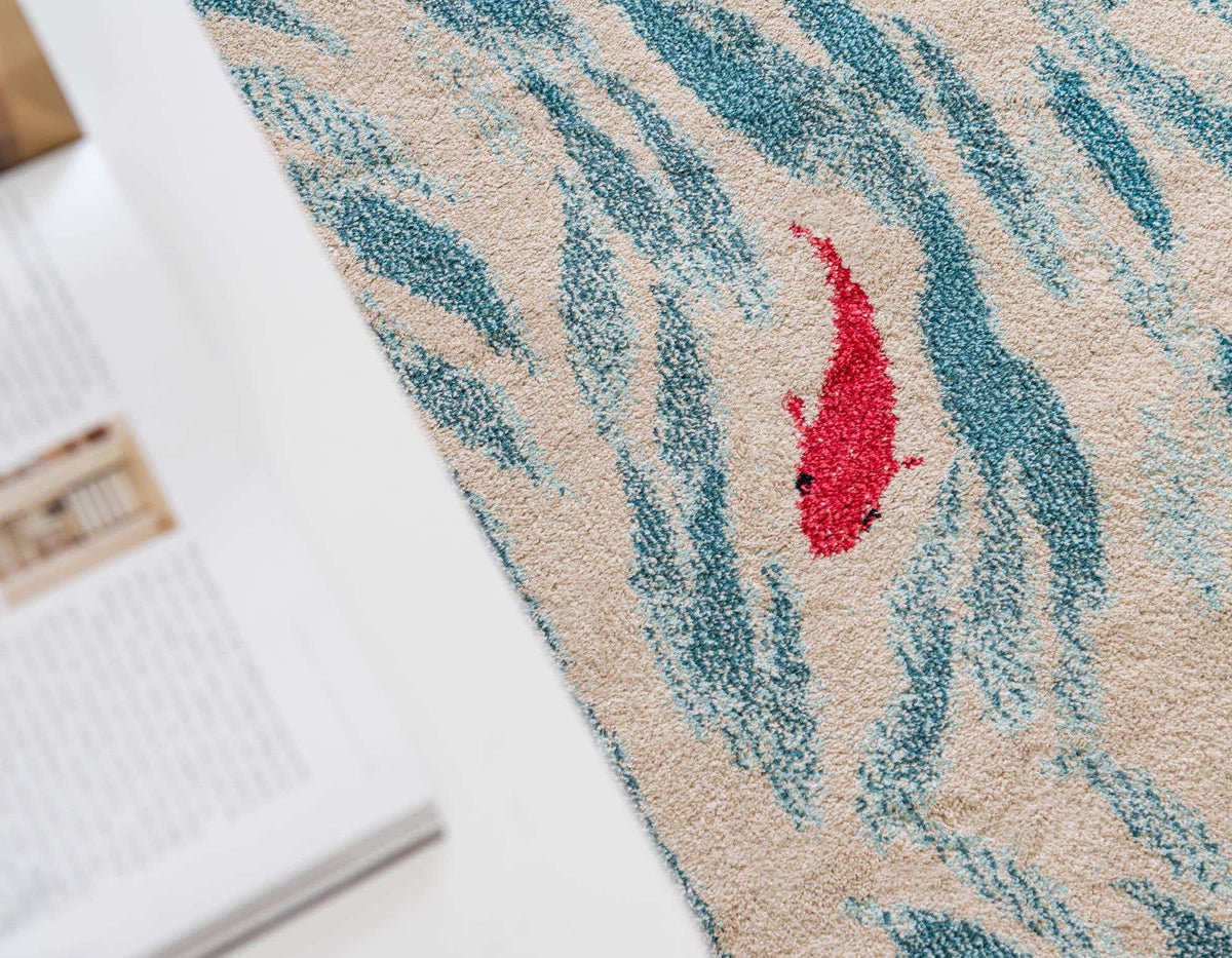 Rechteck Teppich Capri in Beige von Hadorn™ - Lifestyle Image