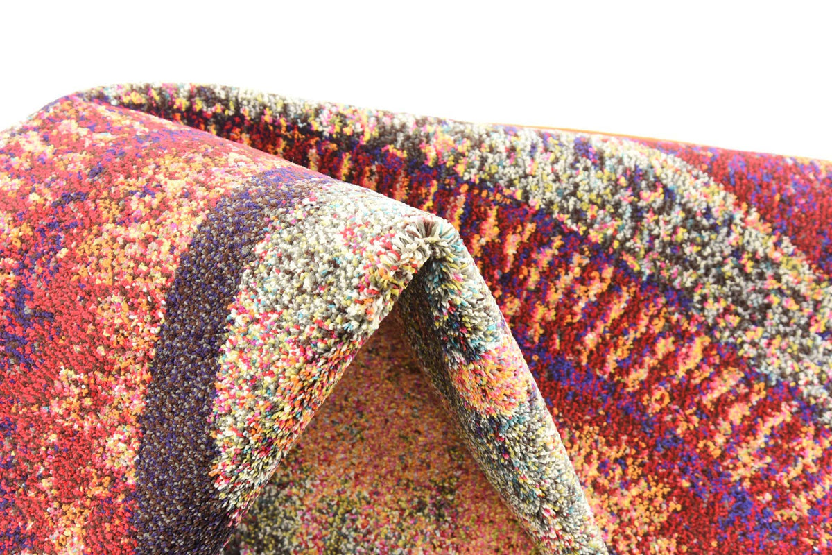 Rund Teppich Casablanca in Orange von Hadorn™ - Lifestyle Image