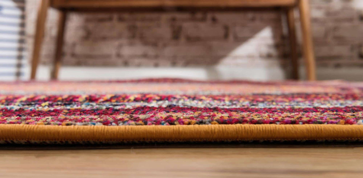 Rund Teppich Casablanca in Orange von Hadorn™ - Lifestyle Image