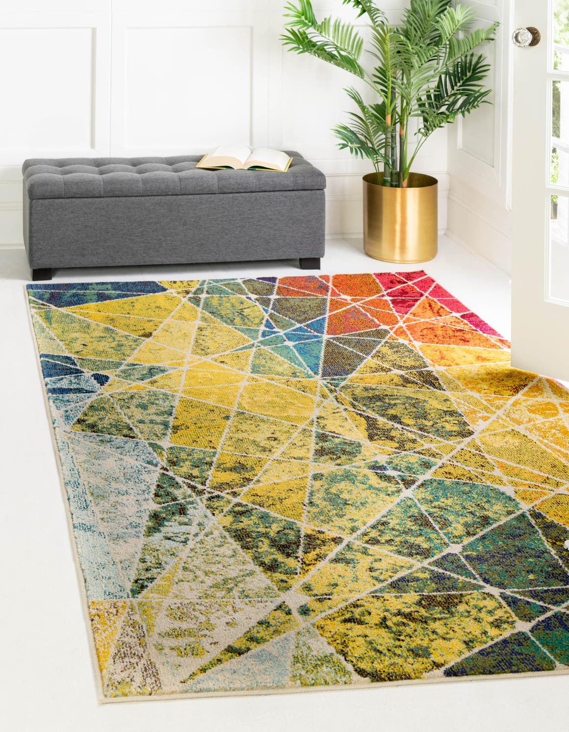 Rechteck Teppich Casablanca in Mehrfarbig von Hadorn™ - Lifestyle Image
