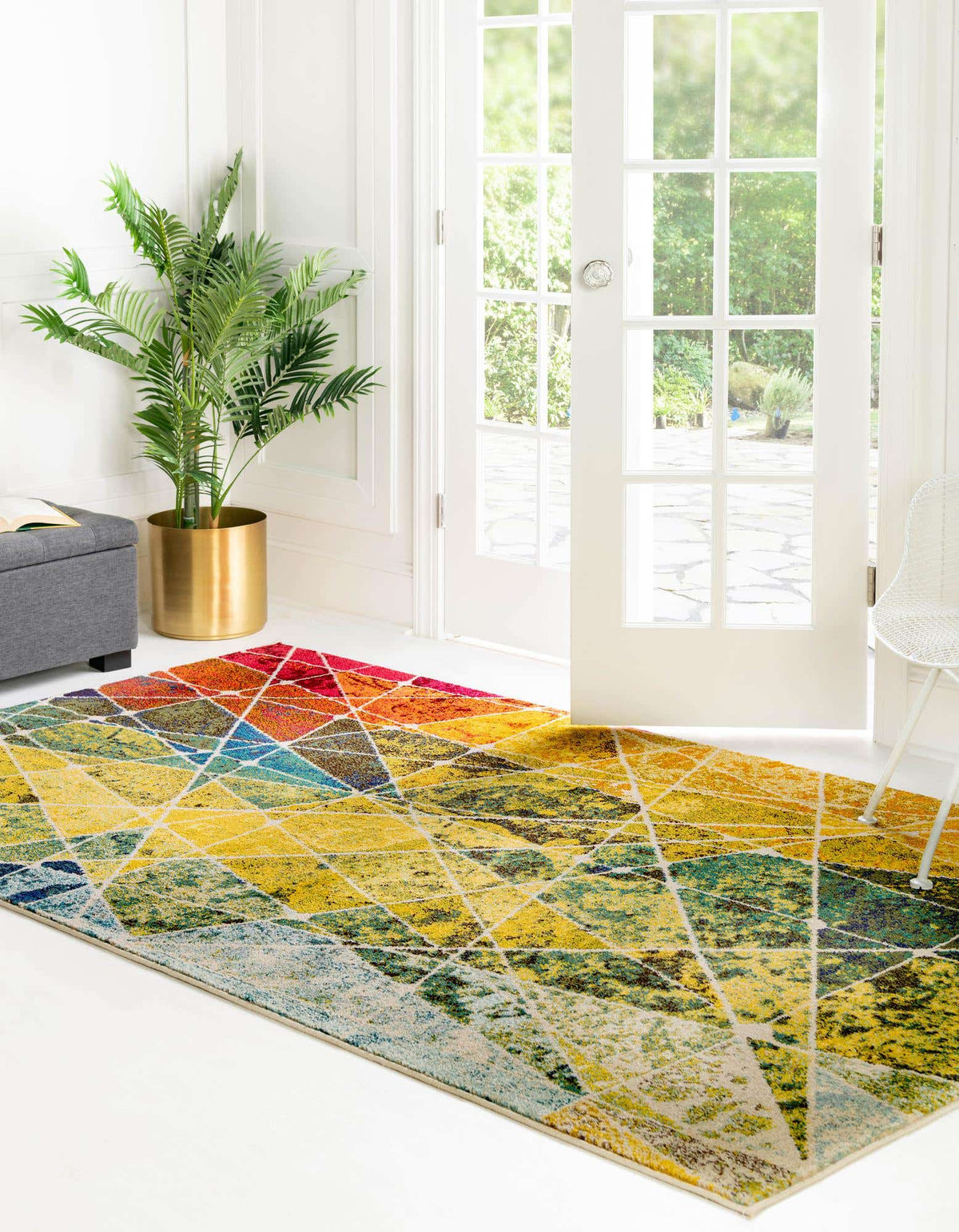 Rechteck Teppich Casablanca in Mehrfarbig von Hadorn™ - Lifestyle Image