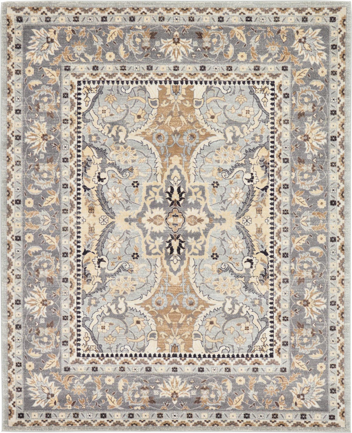 Rechteck Teppich Heritage in Weiss von Hadorn™ - Lifestyle Image