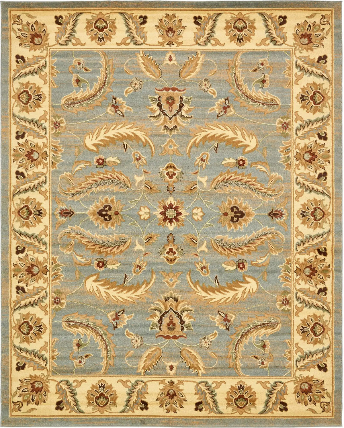 Rechteck Teppich Classic Agra in Hellblau von Hadorn™ - Lifestyle Image