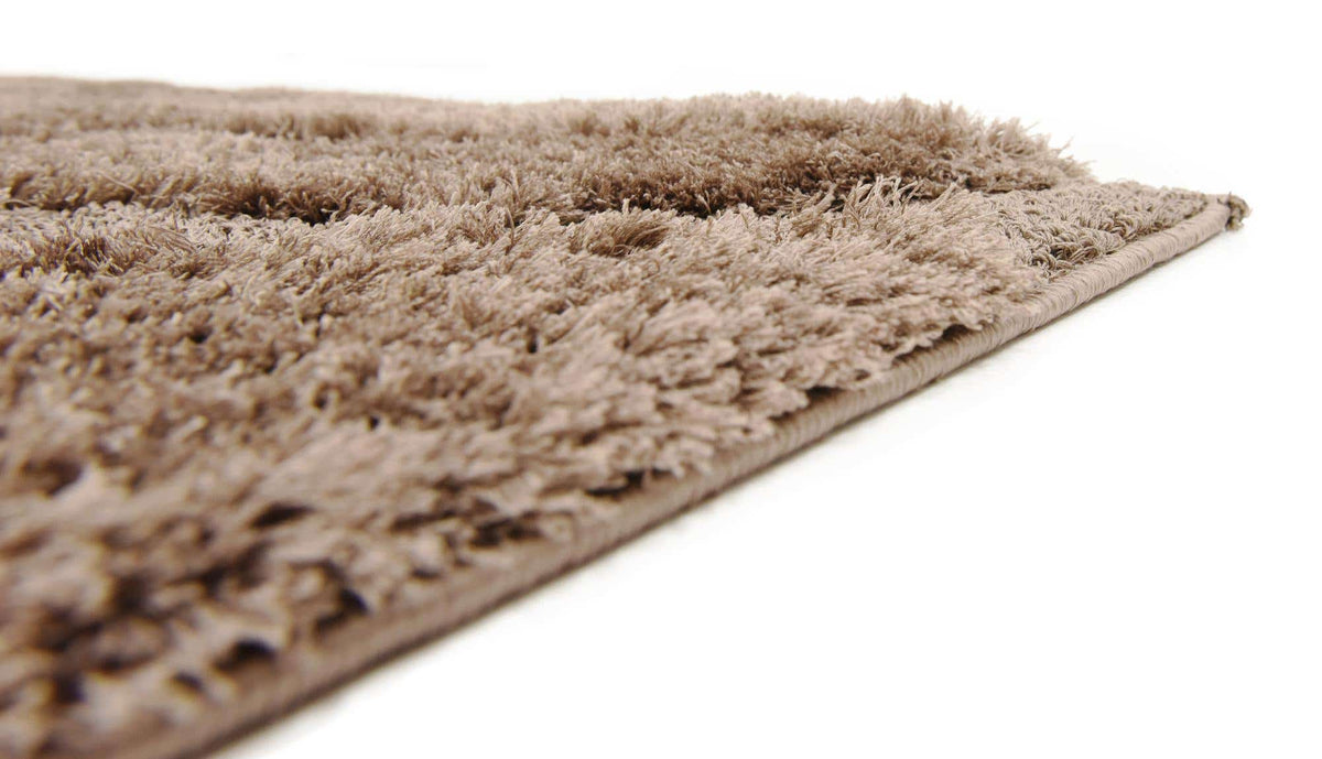Rechteck Hochflorteppich Floral Shag in Braun von Hadorn™ - Lifestyle Image