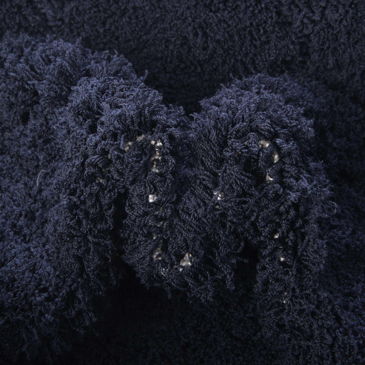 Läufer Hochflorteppich Trellis Shag in Blau von Hadorn™ - Lifestyle Image