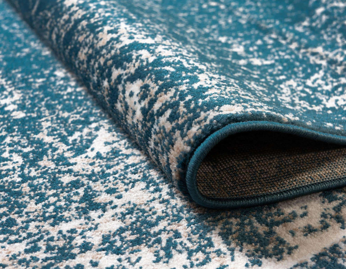 Rechteck Teppich Monaco in Blau von Hadorn™ - Lifestyle Image