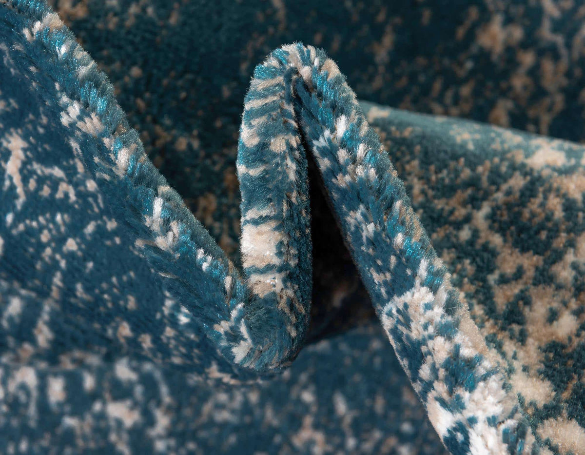 Rechteck Teppich Monaco in Blau von Hadorn™ - Lifestyle Image