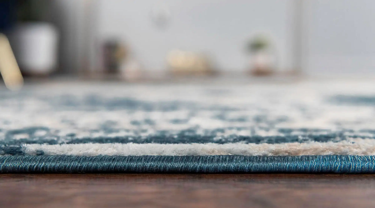 Rechteck Teppich Monaco in Blau von Hadorn™ - Lifestyle Image
