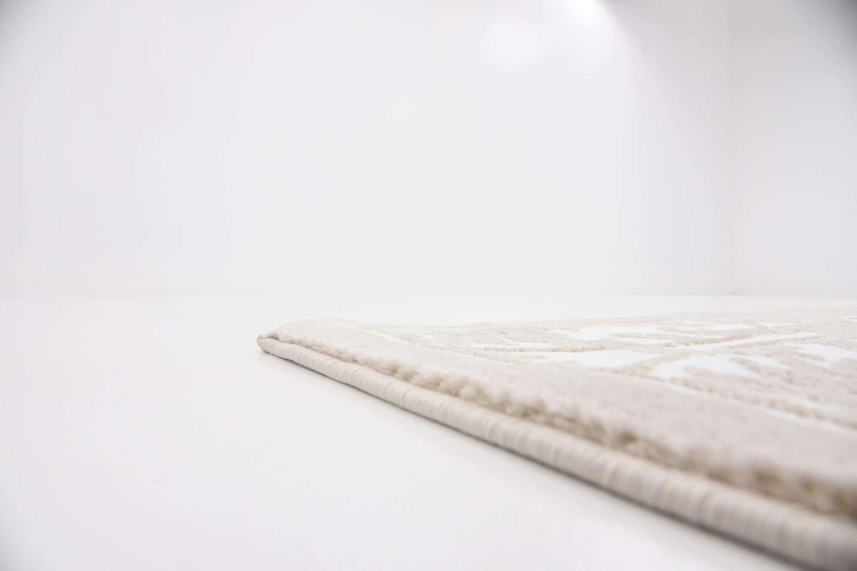 Quadratisch Teppich Himalaya in Weiss von Hadorn™ - Lifestyle Image