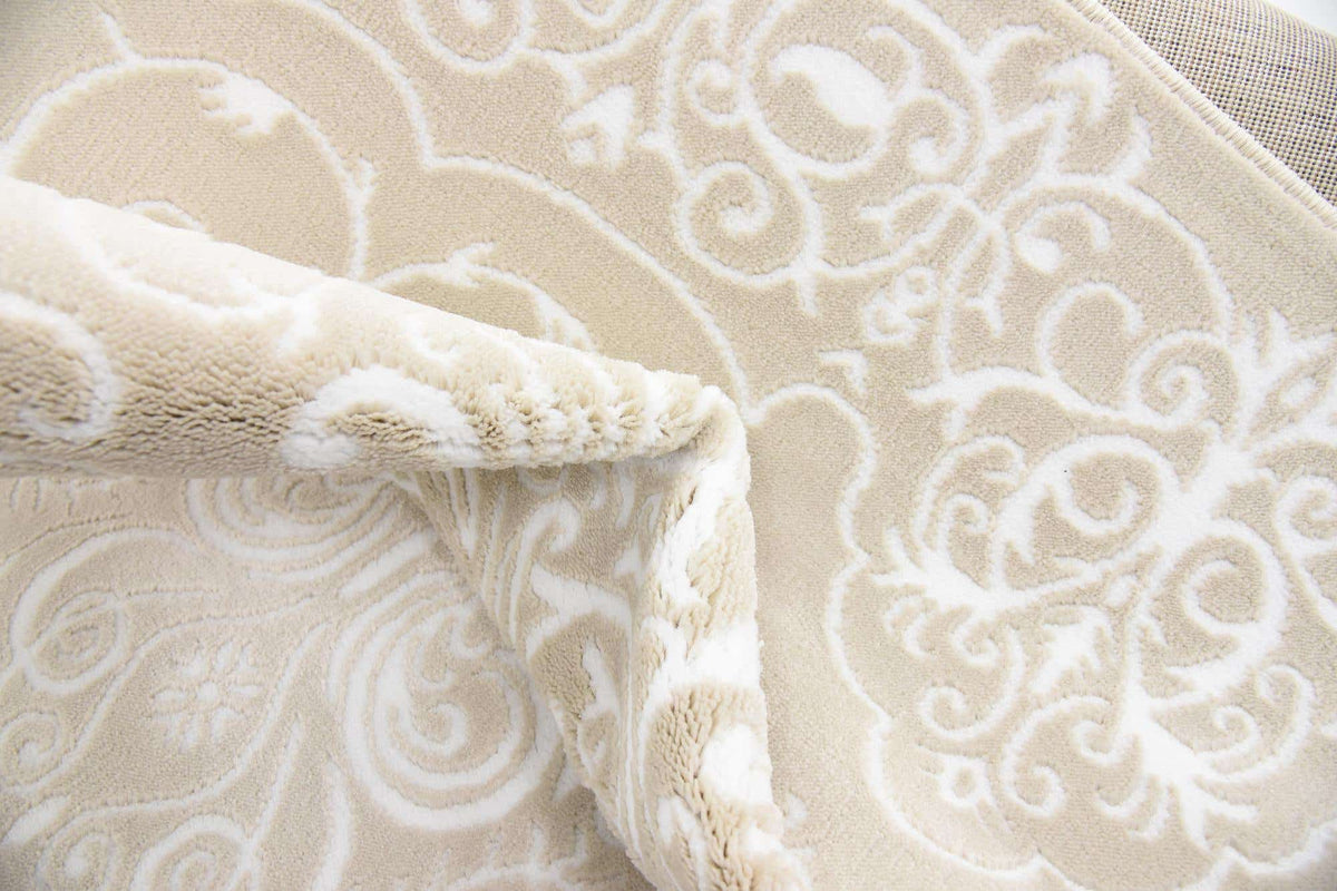 Rechteck Teppich Himalaya in Beige von Hadorn™ - Lifestyle Image