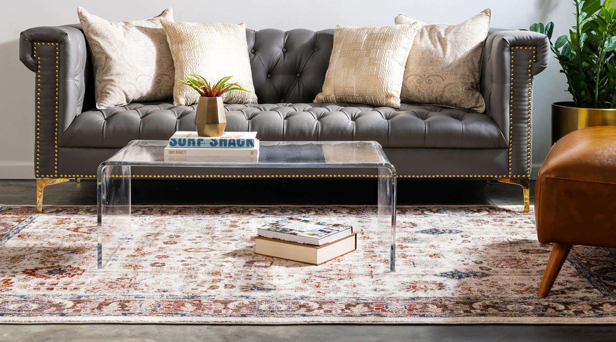 Rechteck Teppich Arcadia in Beige von Hadorn™ - Lifestyle Image