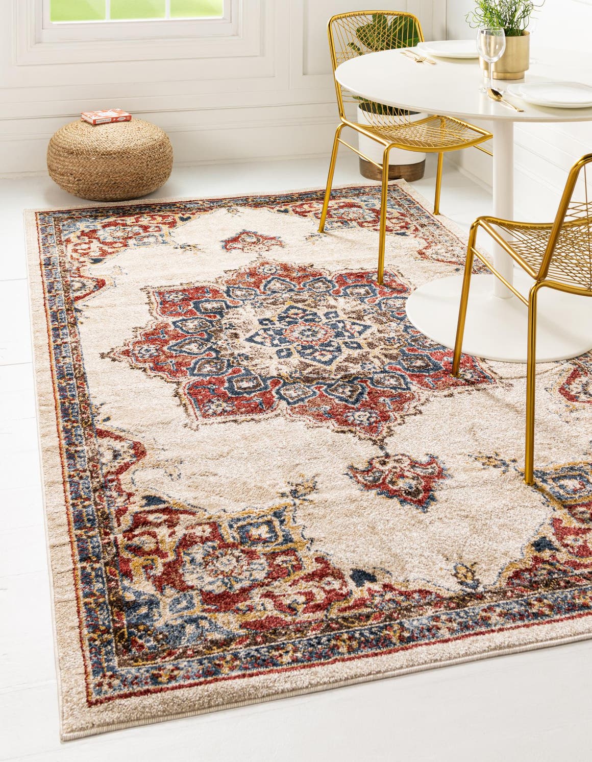 Rechteck Teppich Arcadia in Creme von Hadorn™ - Lifestyle Image