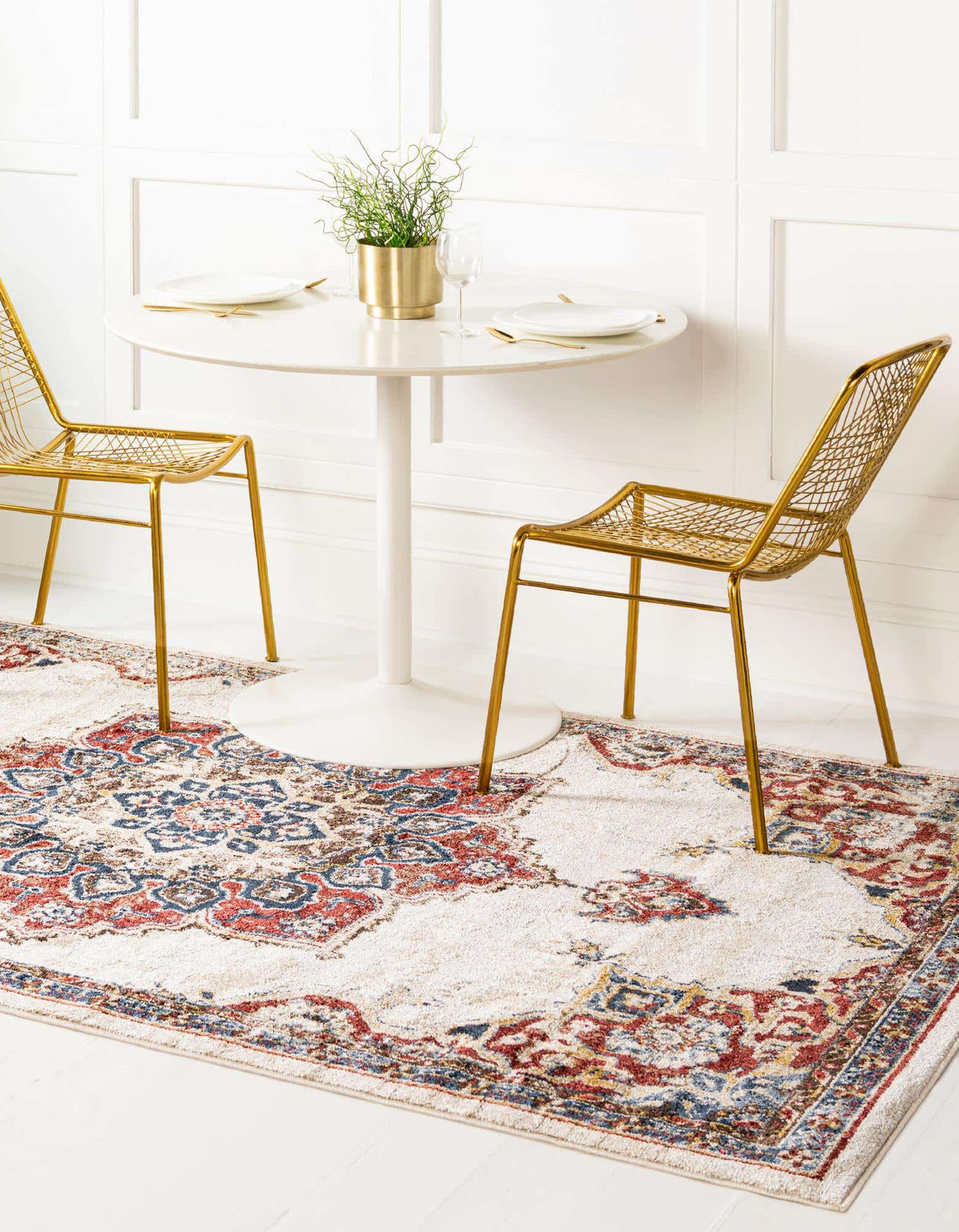 Rechteck Teppich Arcadia in Creme von Hadorn™ - Lifestyle Image