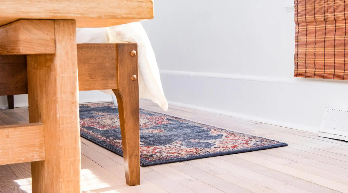 Rechteck Teppich Arcadia in Dunkelblau von Hadorn™ - Lifestyle Image