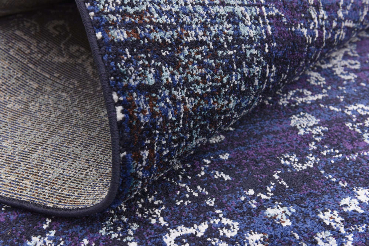 Rechteck Teppich Lexington in Blau von Hadorn™ - Lifestyle Image