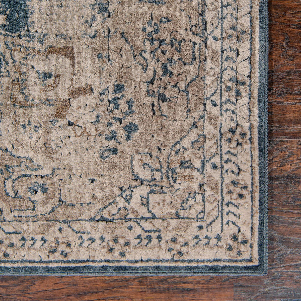 Rechteck Teppich Villa in Dunkelblau von Hadorn™ - Lifestyle Image