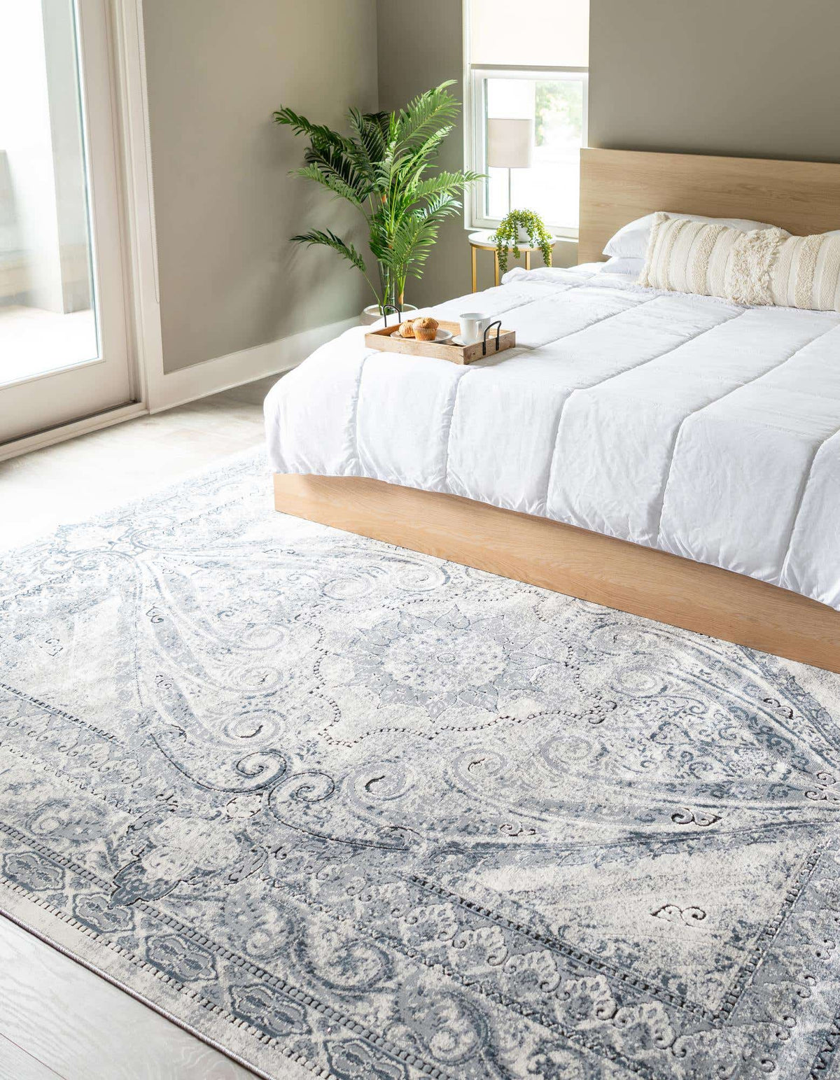 Rechteck Teppich Villa in Dunkelblau von Hadorn™ - Lifestyle Image