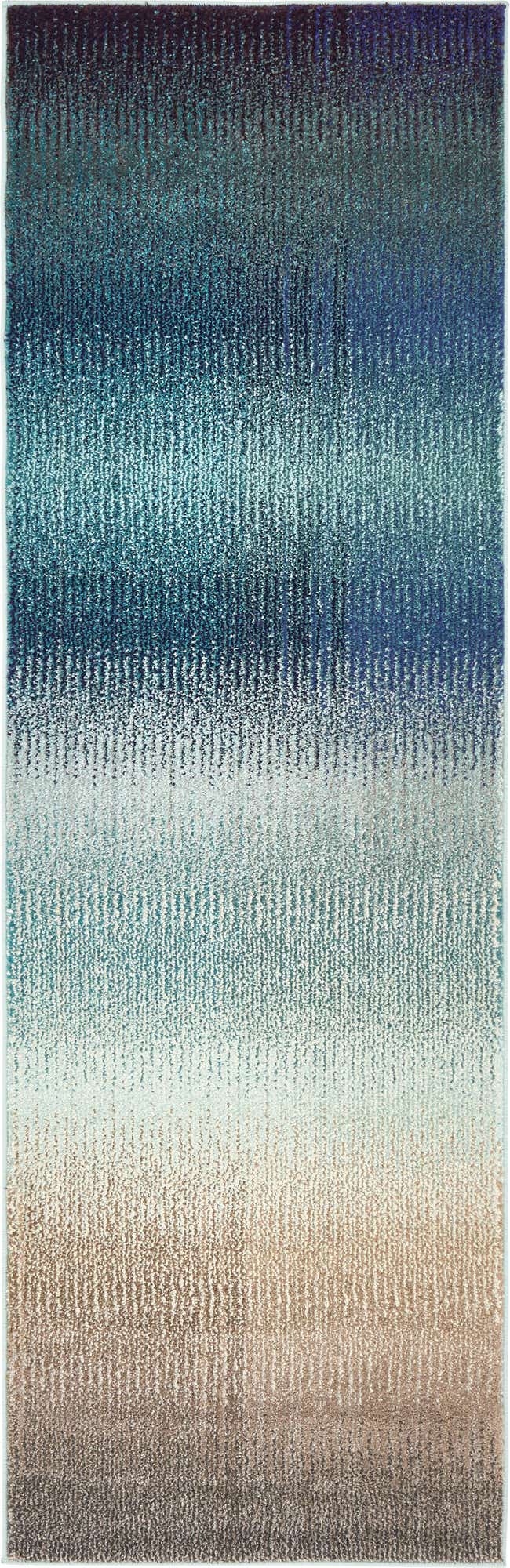 Läufer Teppich Casablanca in Blau von Hadorn™ - Lifestyle Image
