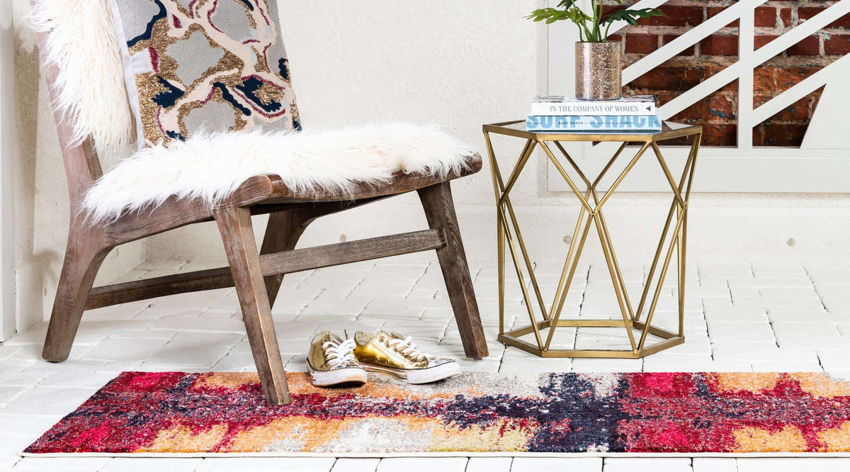 Läufer Teppich Casablanca in Orange von Hadorn™ - Lifestyle Image